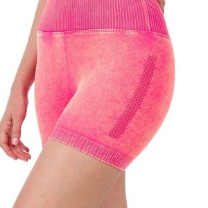 Zenana Outfitters Neon Pink Bike Shorts
